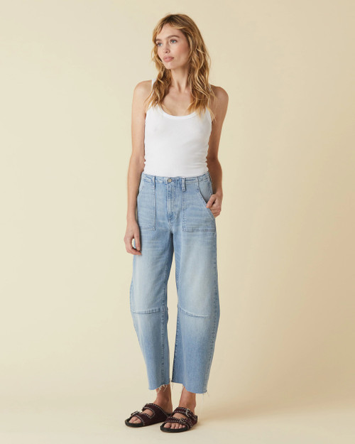 Utility Soft Barrel Jeans - Monterey